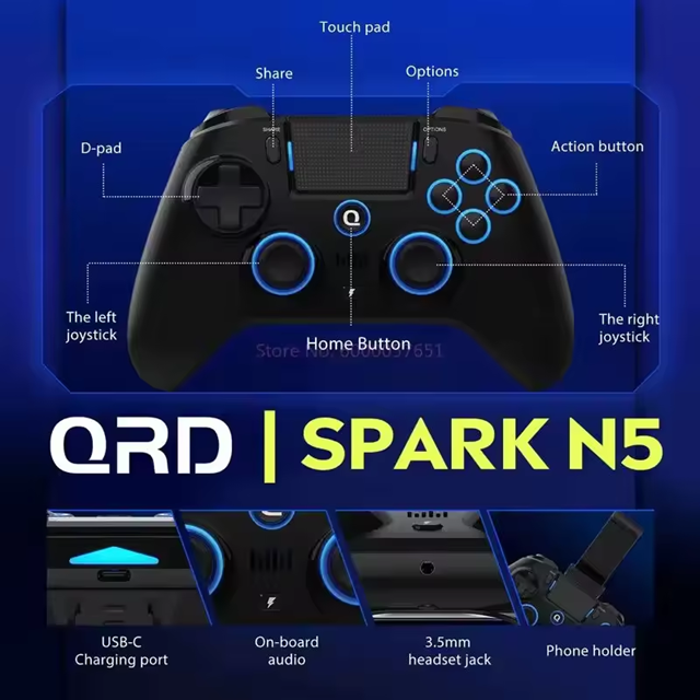 Control QRD Spark N5 para ps5