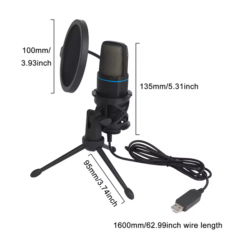 Micrófono USB RGB