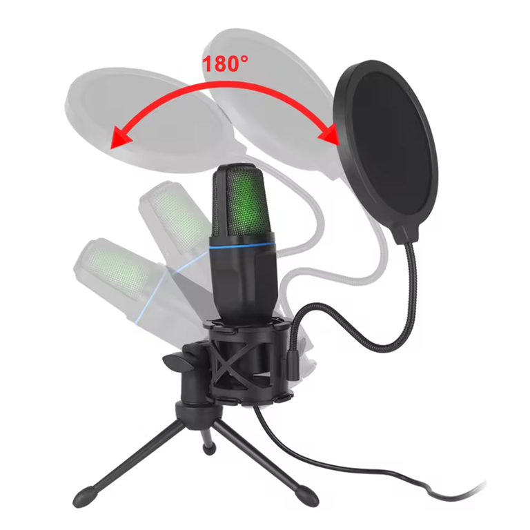 Micrófono USB RGB