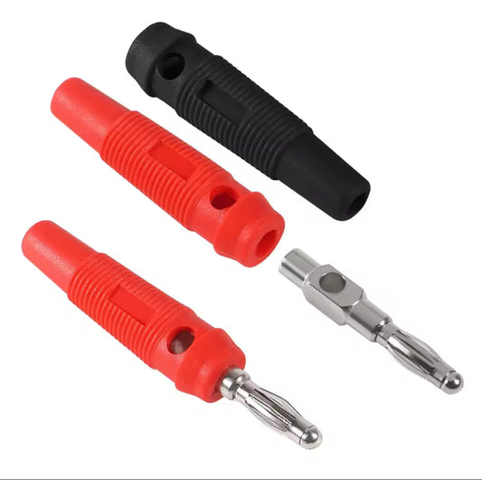 Conector Jack Banana Macho de 4mm