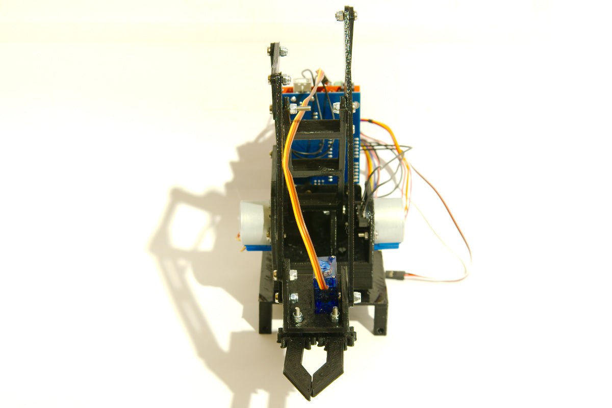 Brazo robotico para servo y motores a pasos